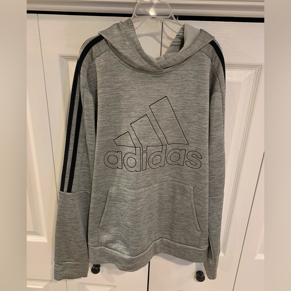 Adidas Boys Logo Hoodie